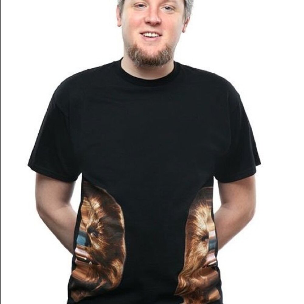 NEW Star Wars Chewbacca Stretch Tee Shirt